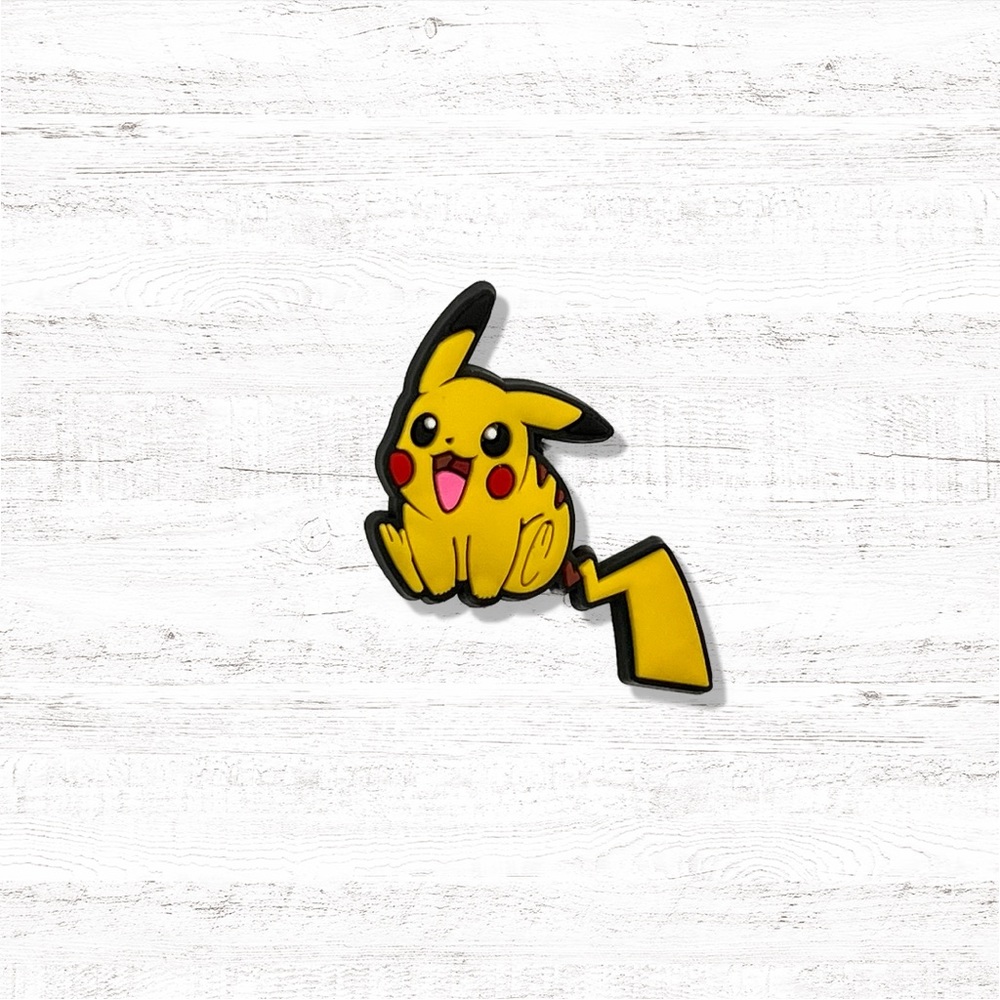👟(6/$15) New Pokemon Shoe Charms for Crocs Croc Charms! Pikachu Charms